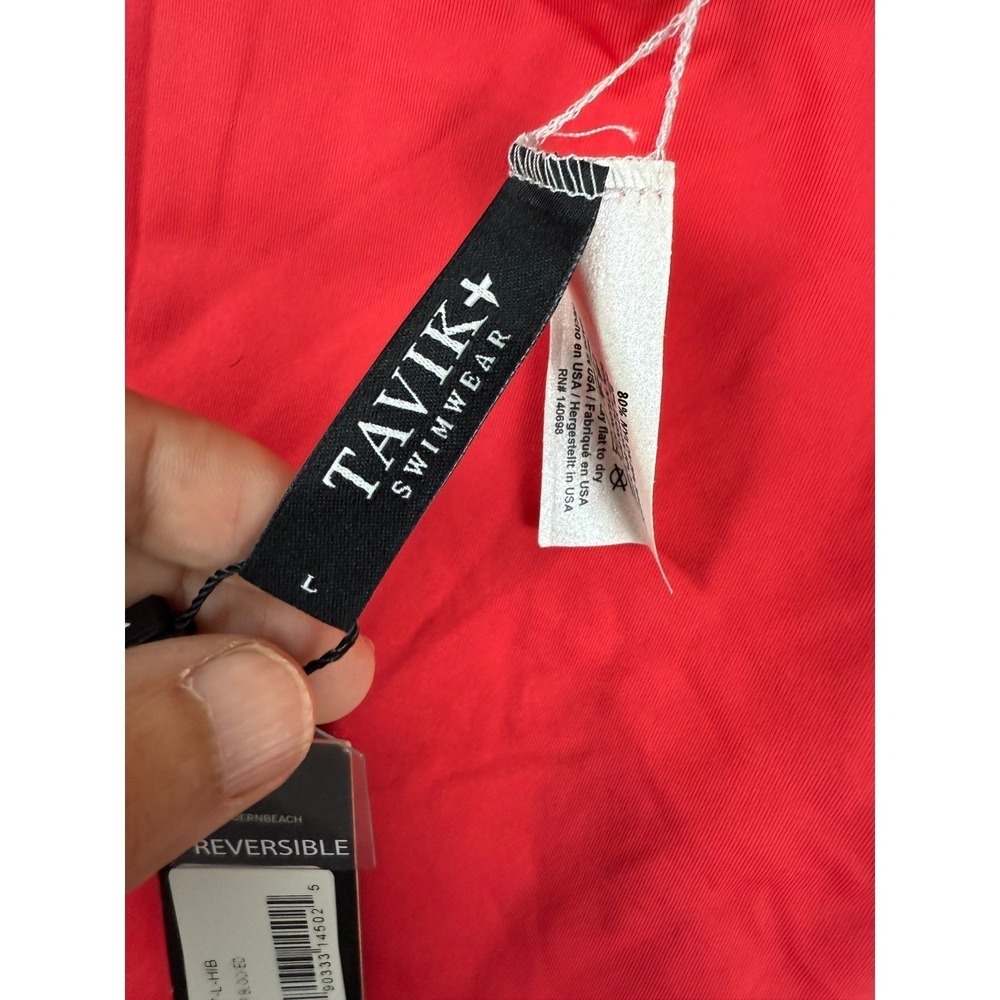 NWT Anthropologie Tavik Swimwear Chase One Piece Color Block Reversible Swimsuit - Picture 7 of 9